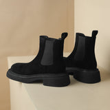 Women’s Handmade Sheepsuede Chelsea Boots – Vintage Ankle Style