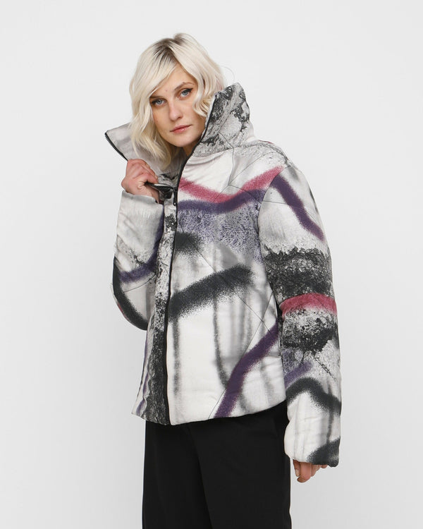 Ozai N Ku Juno Puff Jacket, Asphalt