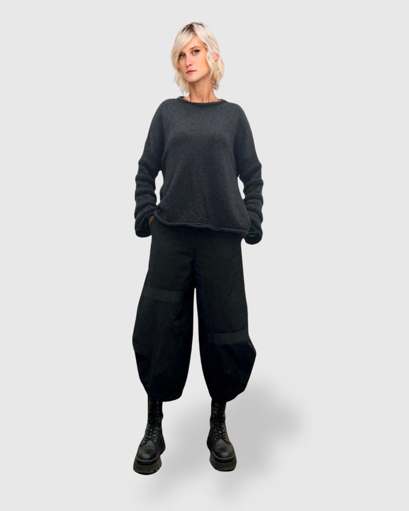 Ozai N Ku Banded Sweater, Grey