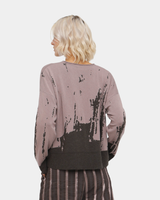 Ozai N Ku Pleiades Reversible Sweater, Pink