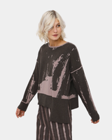 Ozai N Ku Pleiades Reversible Sweater, Pink