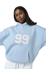 99 Hoodie in Powder Blue