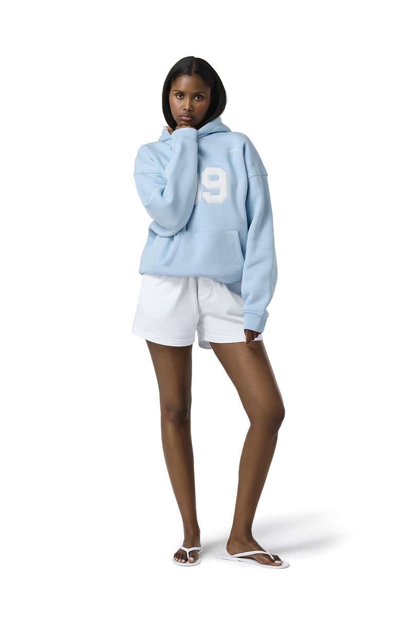 99 Hoodie in Powder Blue