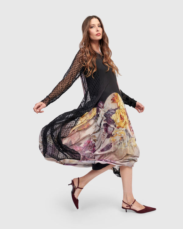 Chaka Crew Cocoon Dress, Mix