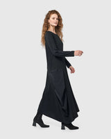 Midnight Maxi Dress, Black
