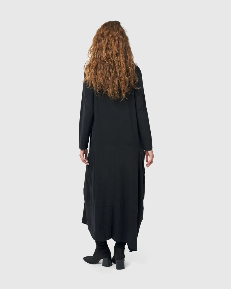 Midnight Maxi Dress, Black