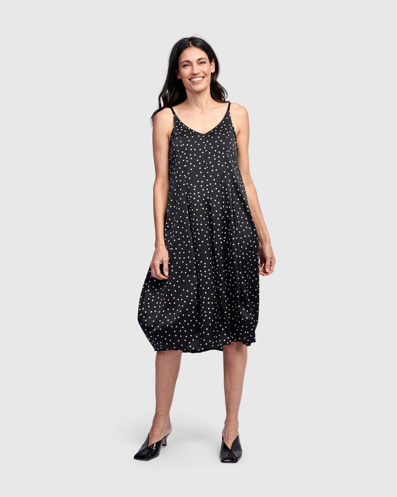Flirty Tank Dress, Polka
