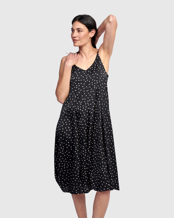 Flirty Tank Dress, Polka