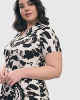 Jane Cocoon Midi Dress, Tie Dye