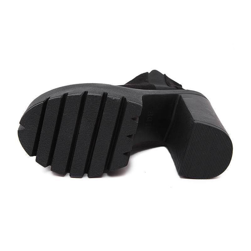 Chelsea Platforms Gothic Ankle Boots