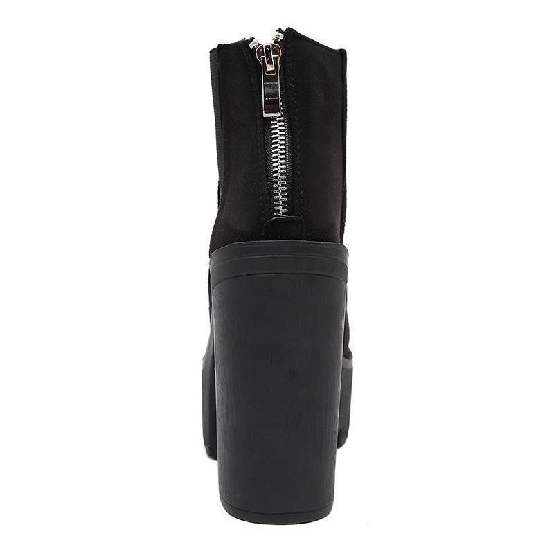 Chelsea Platforms Gothic Ankle Boots