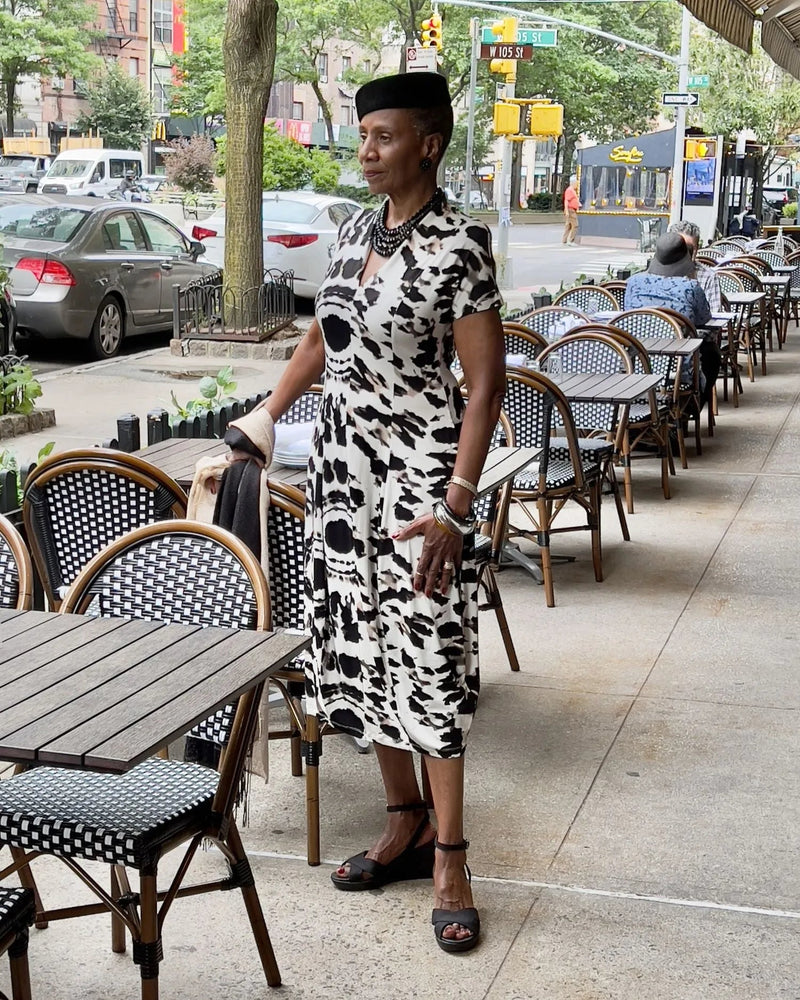 Jane Cocoon Midi Dress, Tie Dye