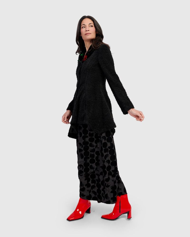 Dame Boucle Jacket, Roses