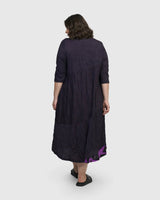 Chrysalis Midi Dress, Violet