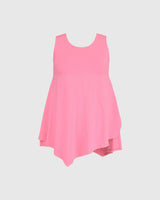 Ani Sleeveless Tunic Top, Bazooka