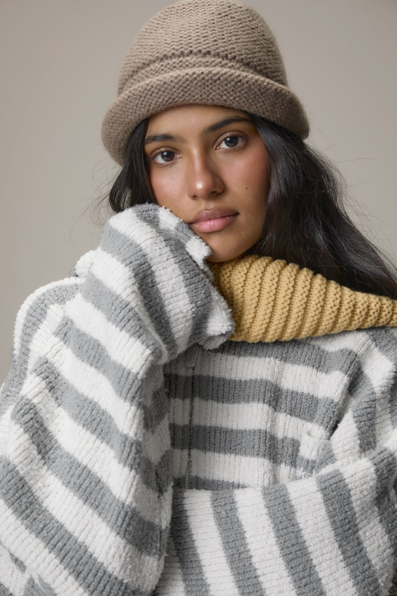 Jasper Knit Hoodie Zip Up