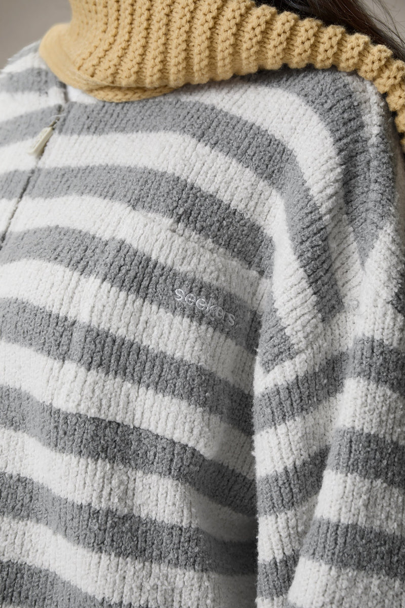 Jasper Knit Hoodie Zip Up