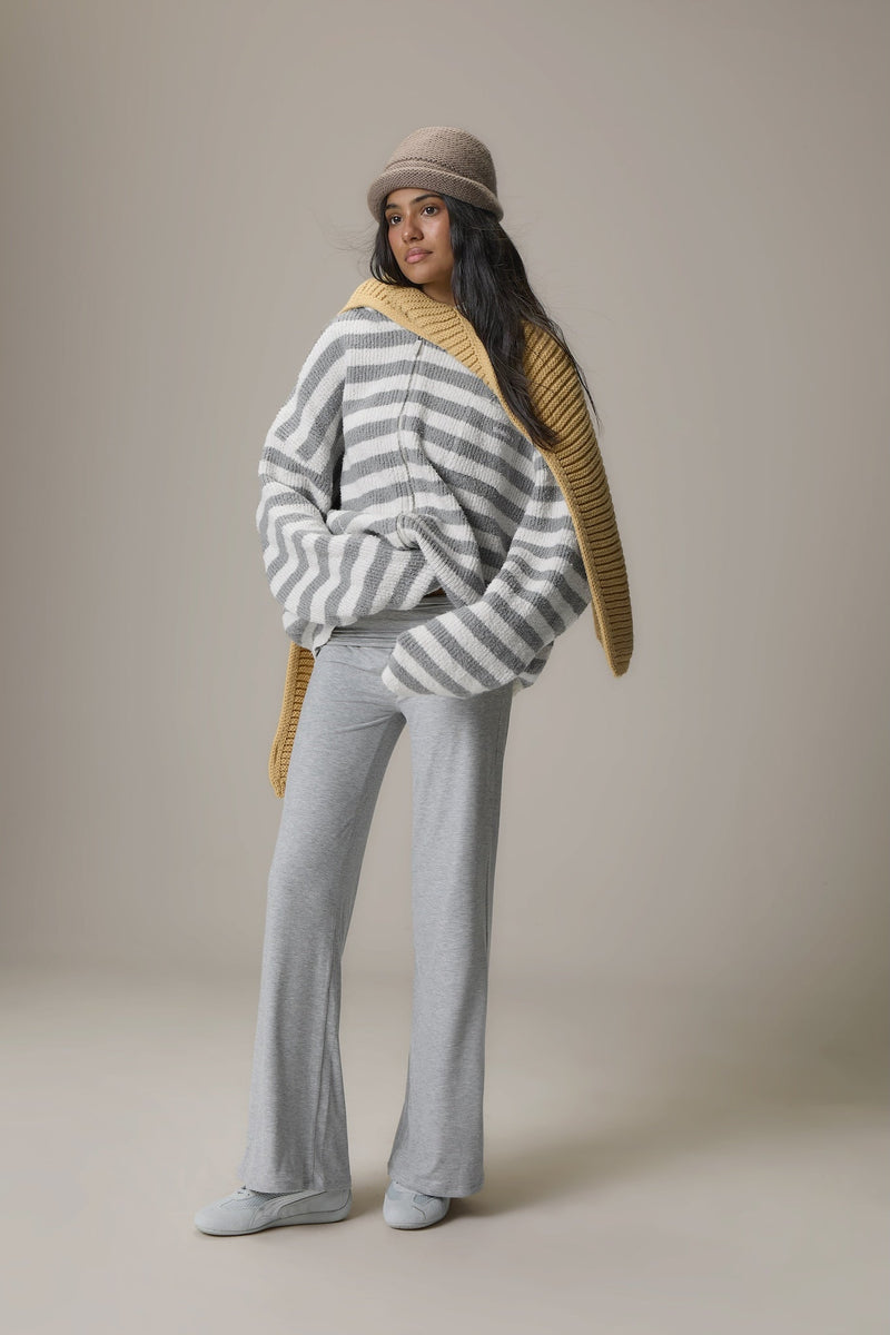 Jasper Knit Hoodie Zip Up