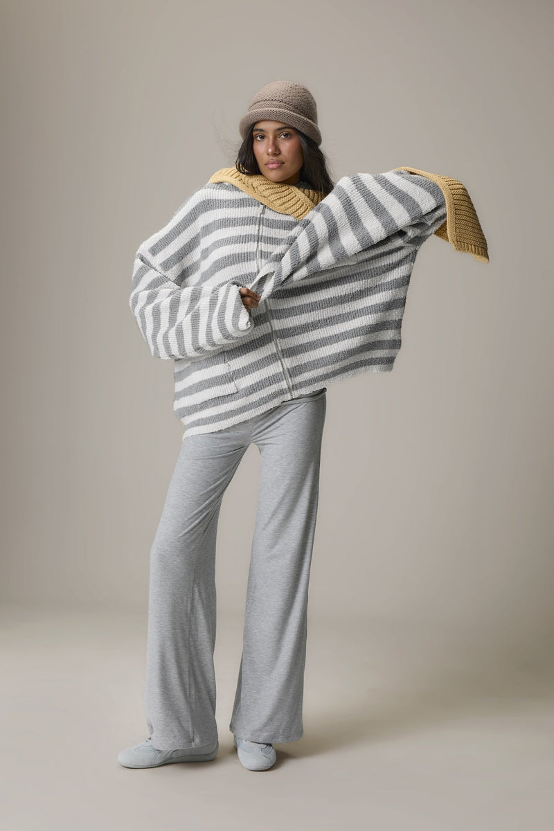 Jasper Knit Hoodie Zip Up