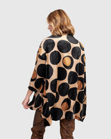 Aya Velvet Trapeze Top, Eclipse