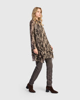 Cairn Mesh Swing Top, Aquarelle