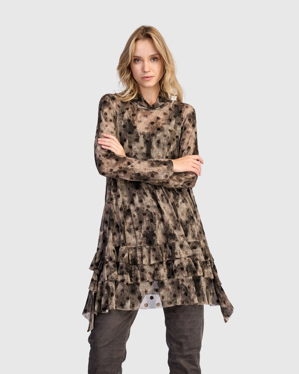 Cairn Mesh Swing Top, Aquarelle