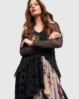 All The Frills Tunic Top, Mix