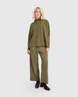 Aura Pullover, Olive