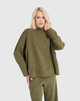 Aura Pullover, Olive